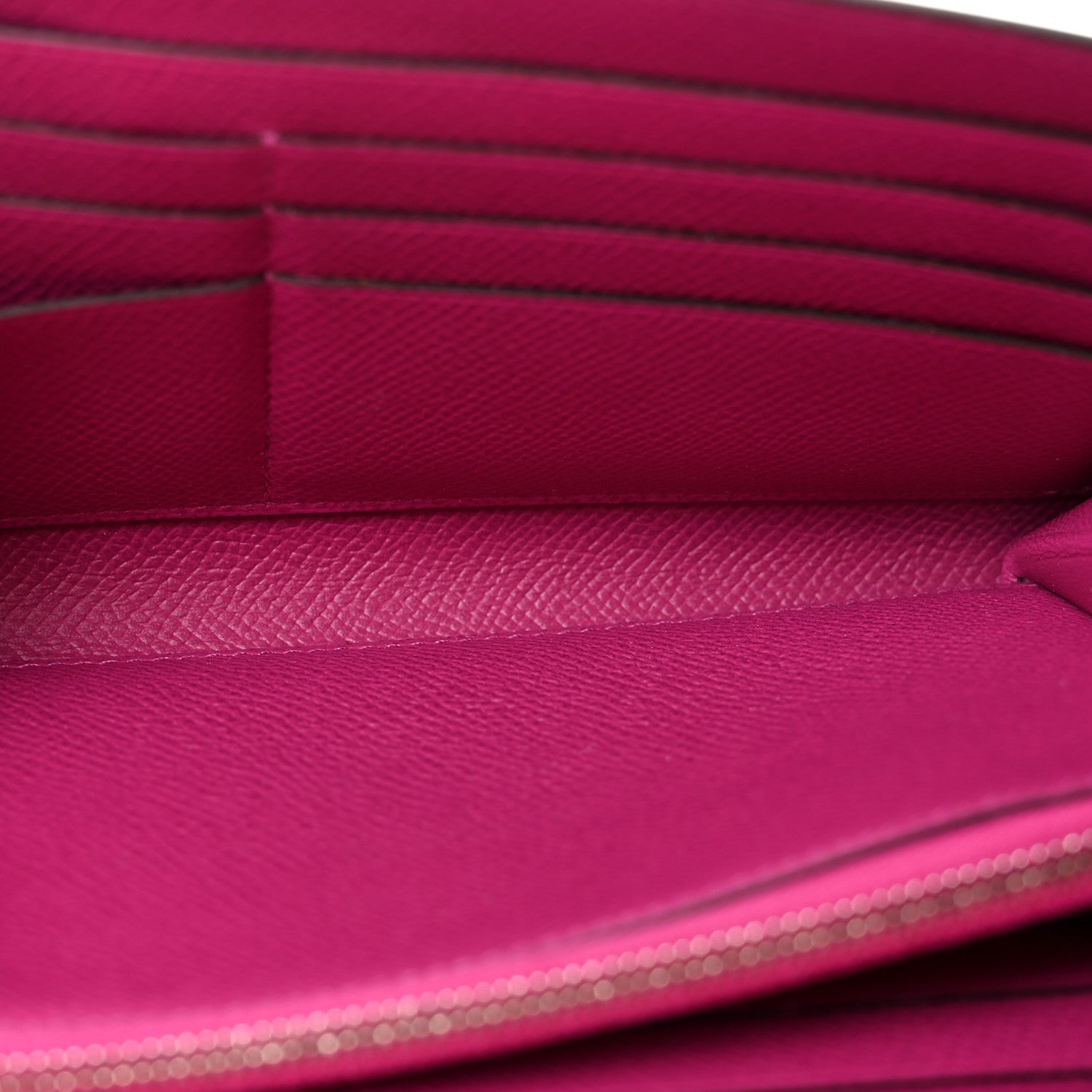 Hermes Epsom Kelly Longue Wallet Rose Pourpre 5 of 7