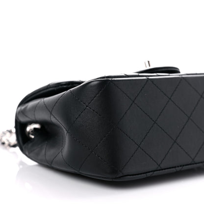 Chanel Lambskin Quilted Mini Square Flap Black 8 of 10