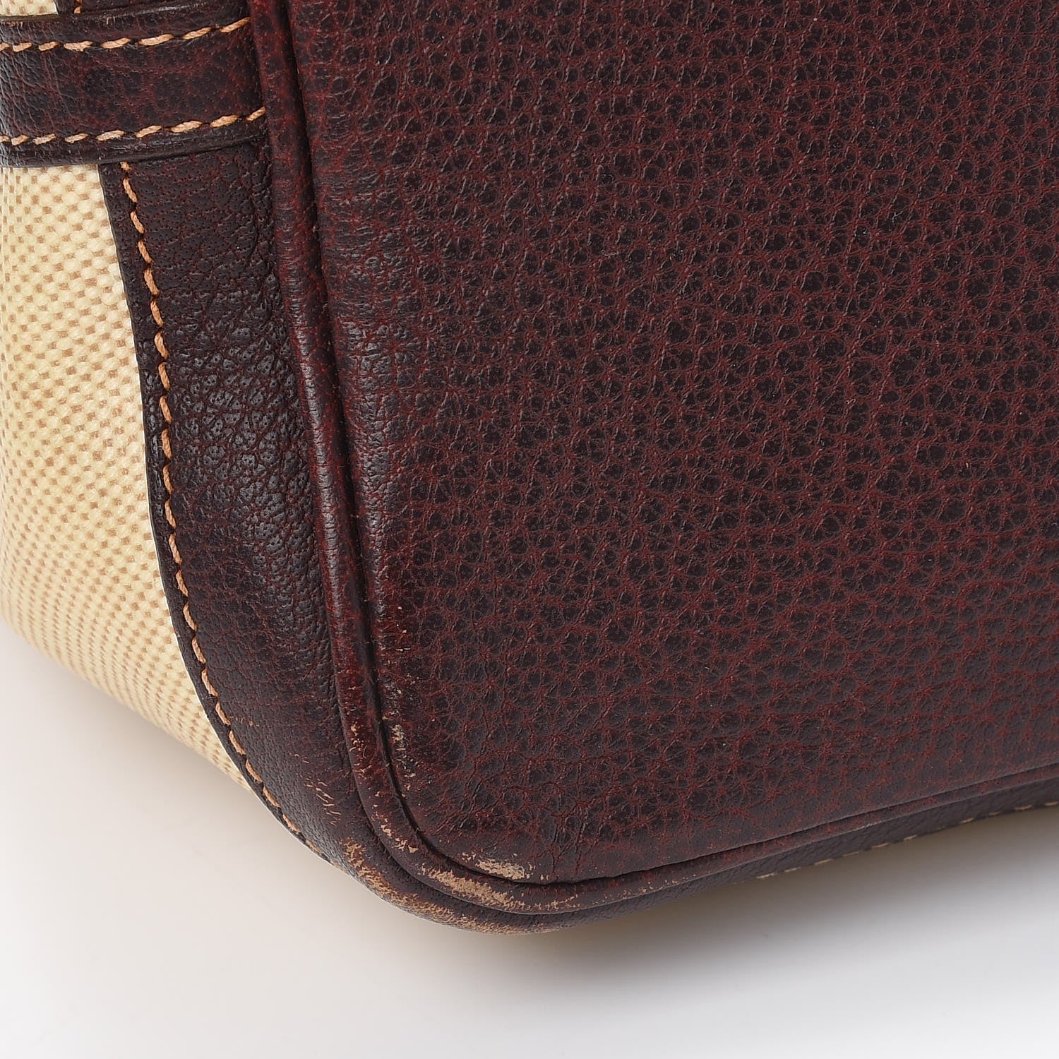 Hermes Buffle Gala Toile Garden Party 36 MM Tote Bag Marron Fonce 13 of 17