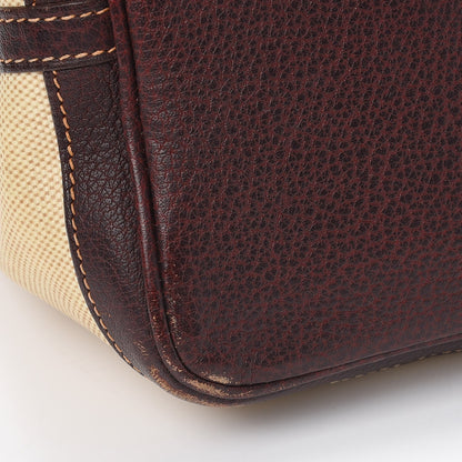 Hermes Buffle Gala Toile Garden Party 36 MM Tote Bag Marron Fonce 13 of 17