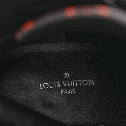 Louis Vuitton Patent Calfskin Catogram Star Trail Ankle Boots 37 Black Marron 7 of 11