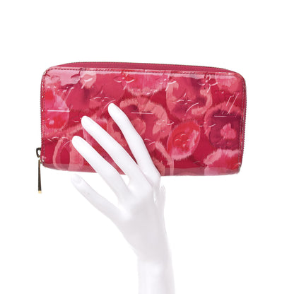 Louis Vuitton Vernis Ikat Zippy Wallet Rose Indien 2 of 10