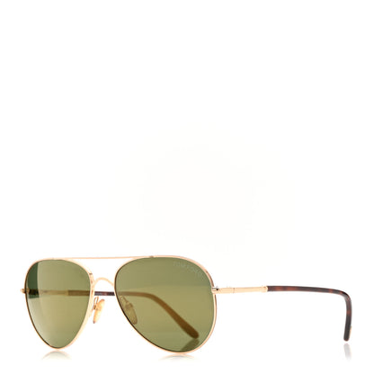 Tom Ford Metal Hunter Sunglasses TF103 Gold Tortoise 1 of 8
