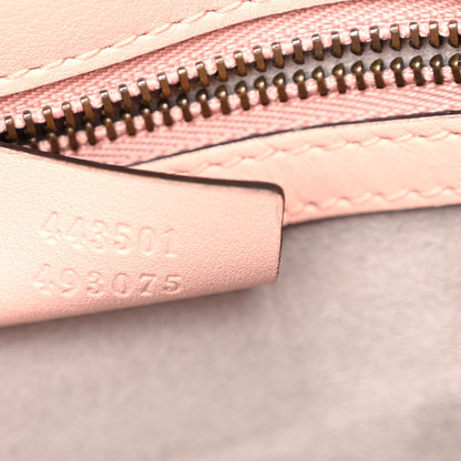 Gucci Calfskin Matelasse Medium GG Marmont Open Top Shoulder Bag Perfect Pink 7 of 16