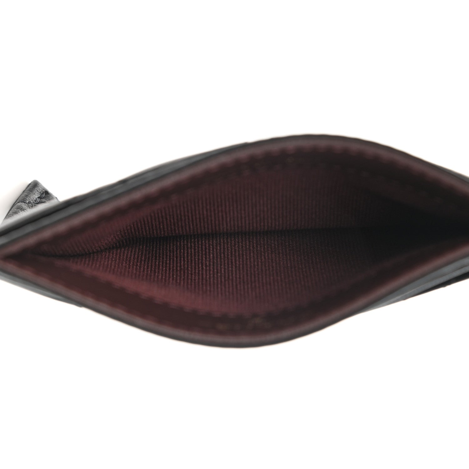 Chanel Lambskin Quilted Card Holder Black 5 of 9