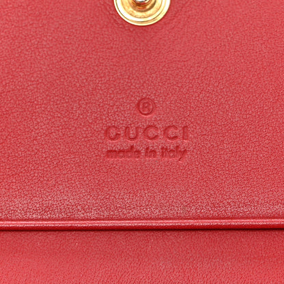 Gucci GG Supreme Monogram Blooms Card Case Wallet Beige Blue Navy Hibiscus Red 6 of 10