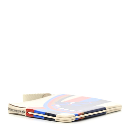 Hermes Swift Carre Rainbow Love Pocket Pouch Beton Bleu Encre 4 of 8