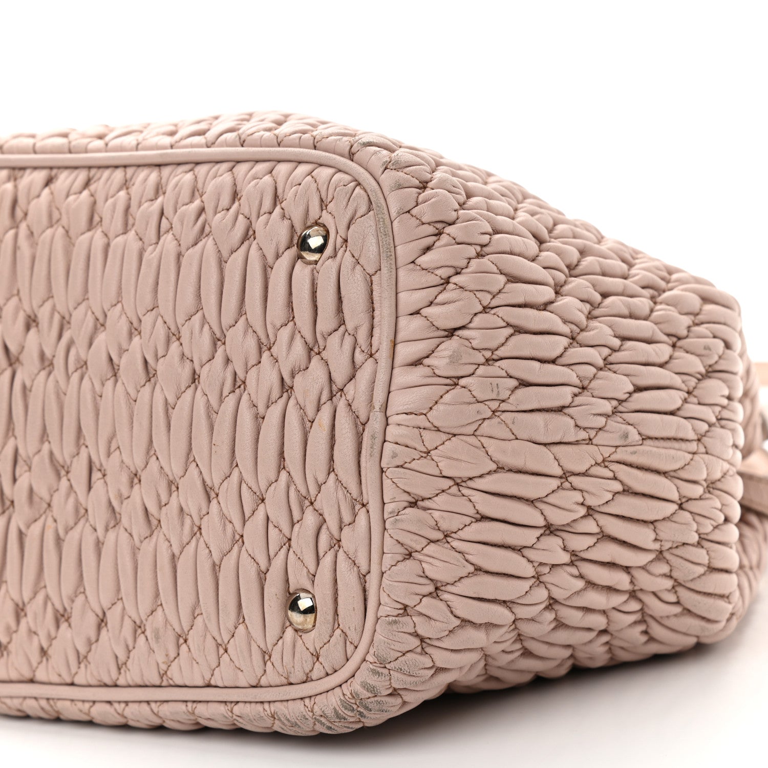 Miu Miu Nappa Matelasse Tote Cammeo 11 of 18