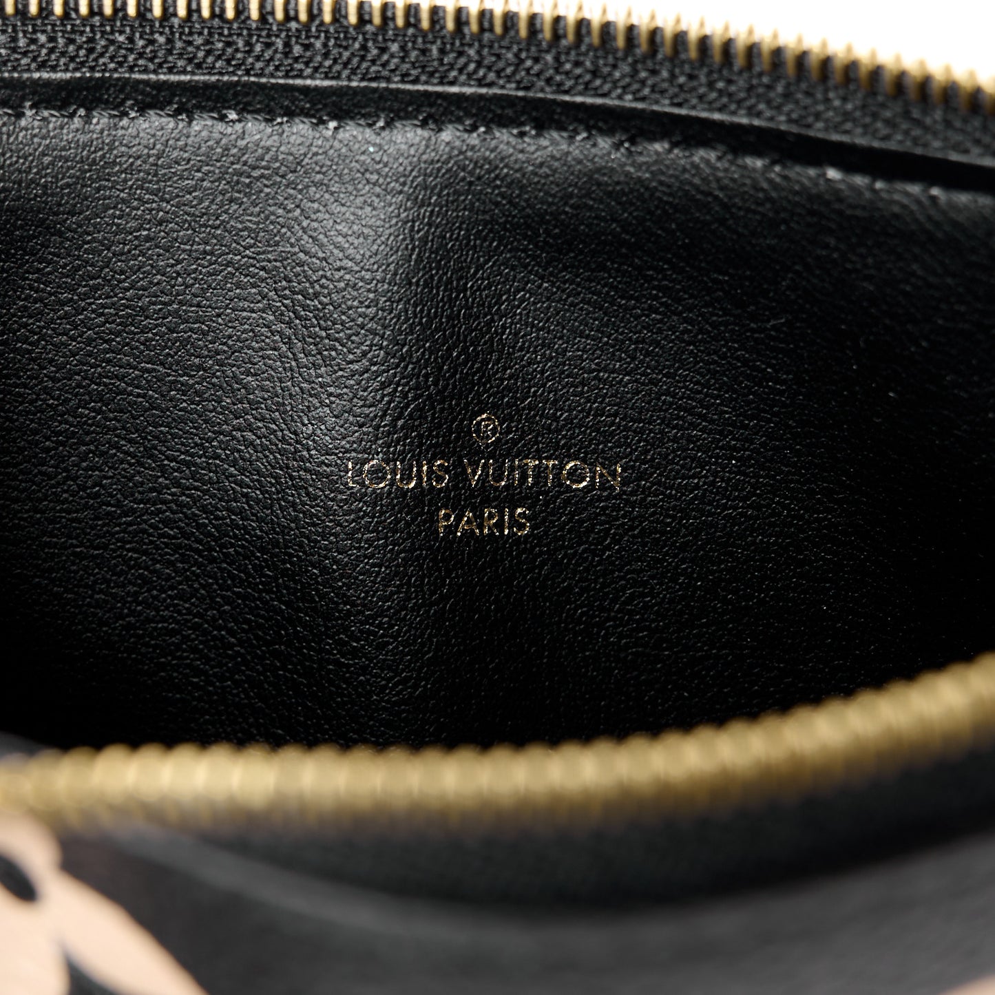 Empreinte Monogram Giant Felicie Pochette Black Beige