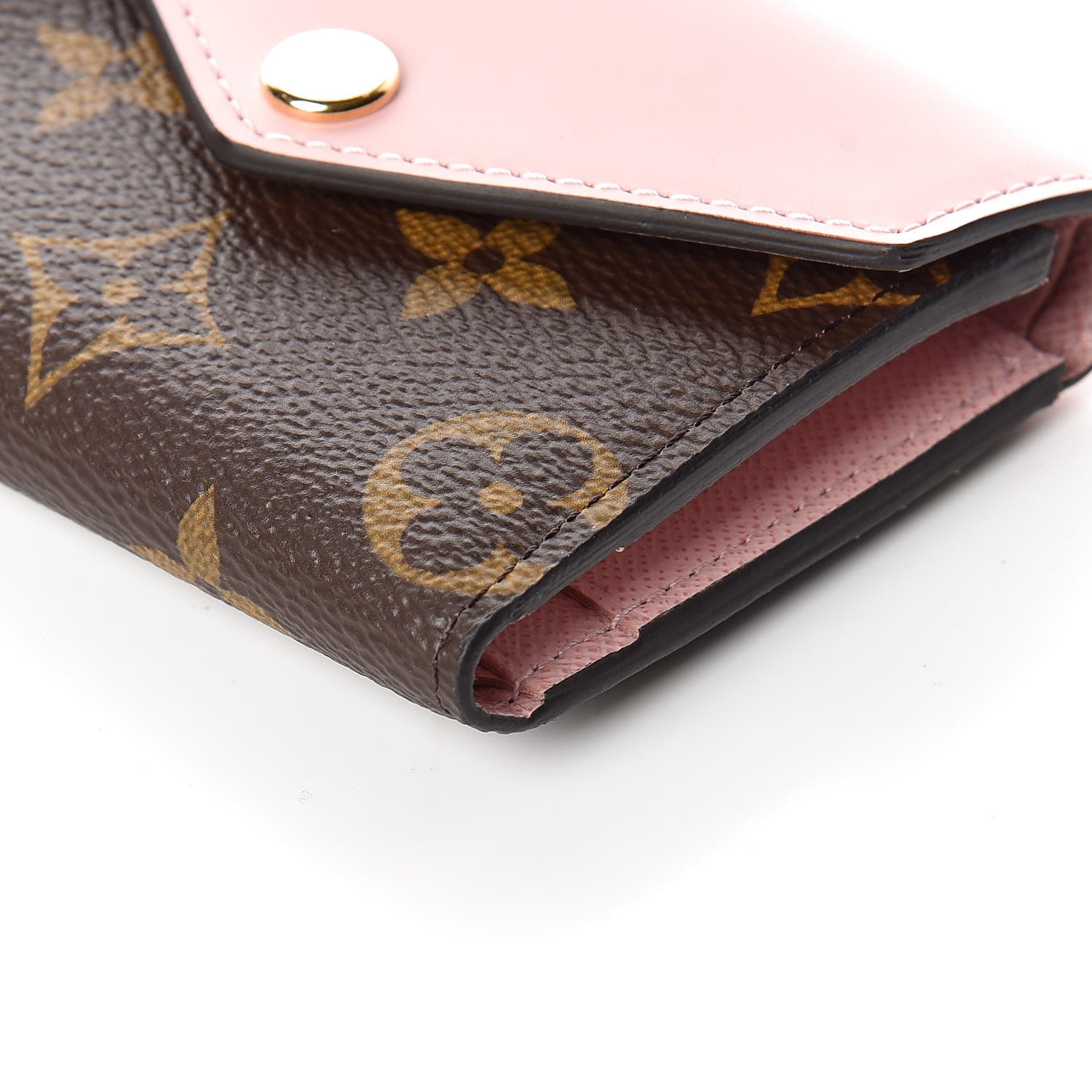 Louis Vuitton Monogram Zoe Wallet Rose Ballerine 6 of 10