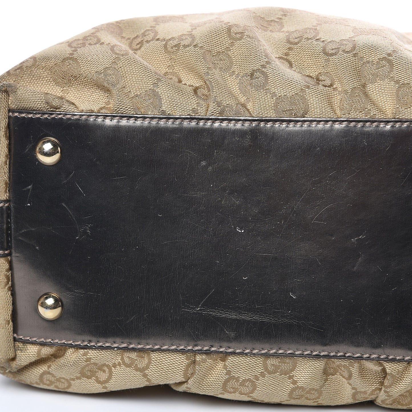 Monogram Pop Bamboo Top Handle Tote Pewter