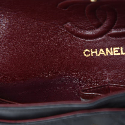 Chanel Lambskin Quilted Small Double Flap Black 14 of 18