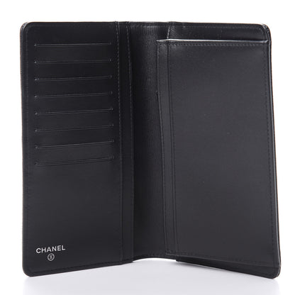 Chanel Caviar Quilted Boy Yen Wallet Black 5 of 9