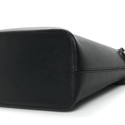 Louis Vuitton Epi Neverfull MM Black 10 of 13