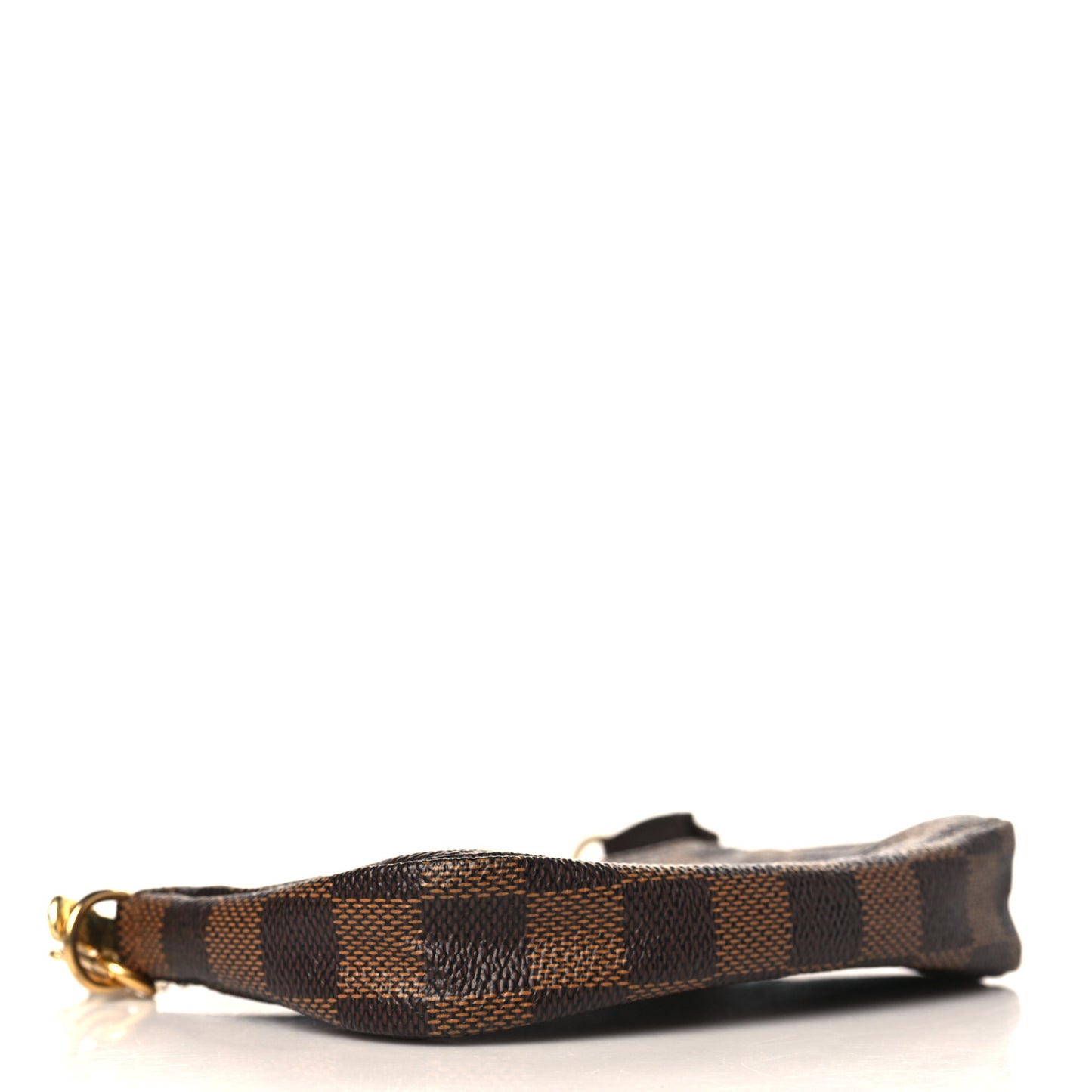 Damier Ebene Complice Trunks and Bags Mini Pochette Accessories Red
