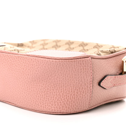 Gucci Monogram Mini Bree Messenger Bag Beige Soft Pink 10 of 12
