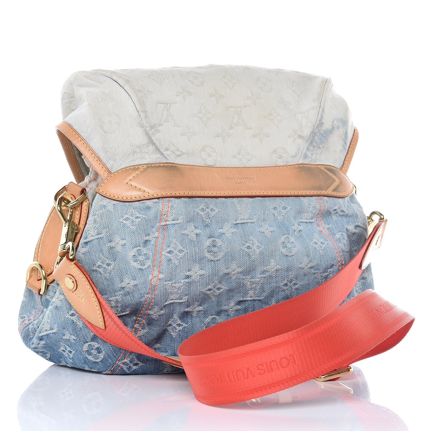 Louis Vuitton Denim Sunshine Messenger Blue 3 of 22