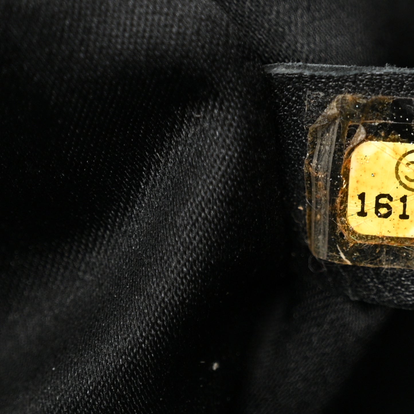 Calfskin Chevron Quilted Surpique Tote Black