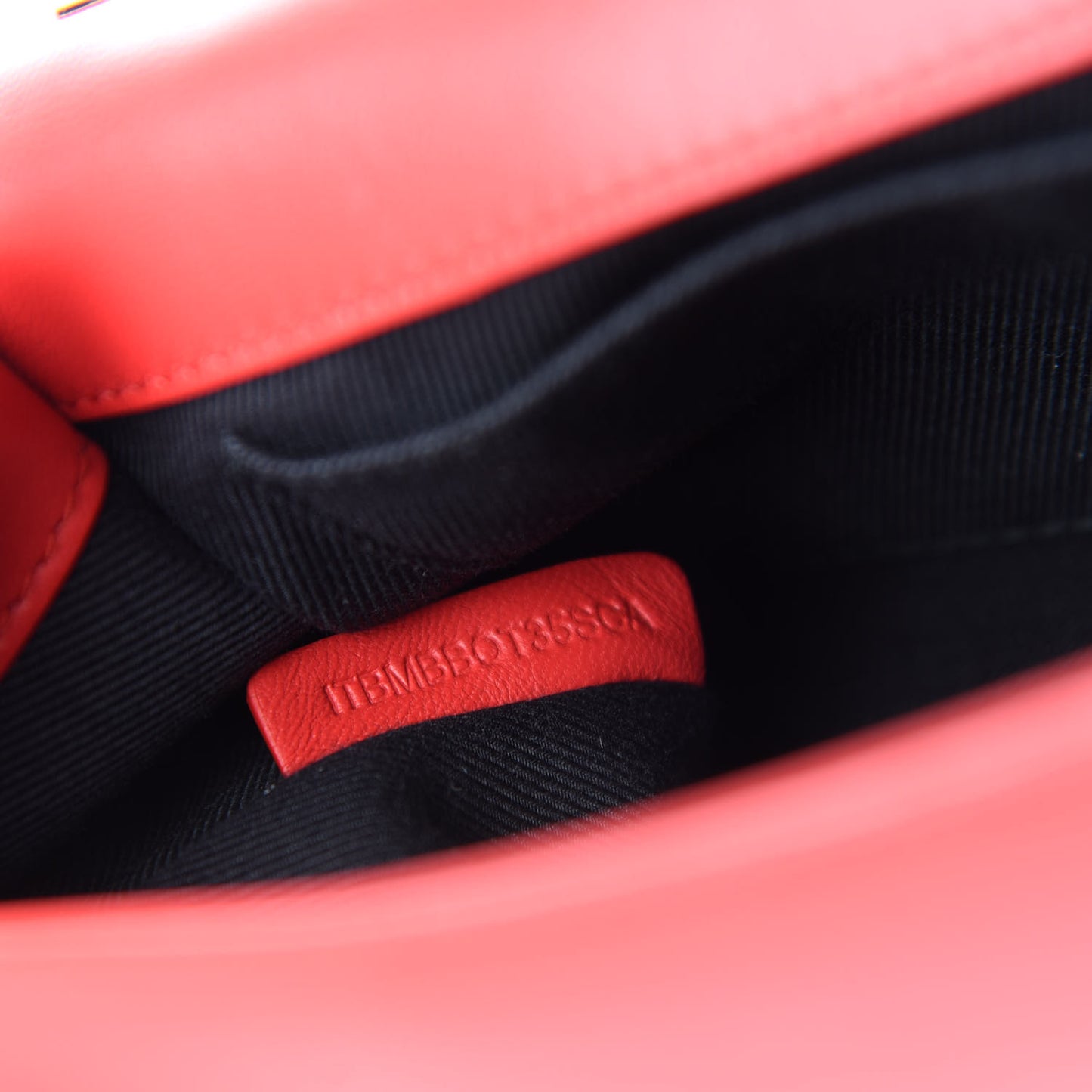 Lambskin Quilted Small Lola Bag Bright Red