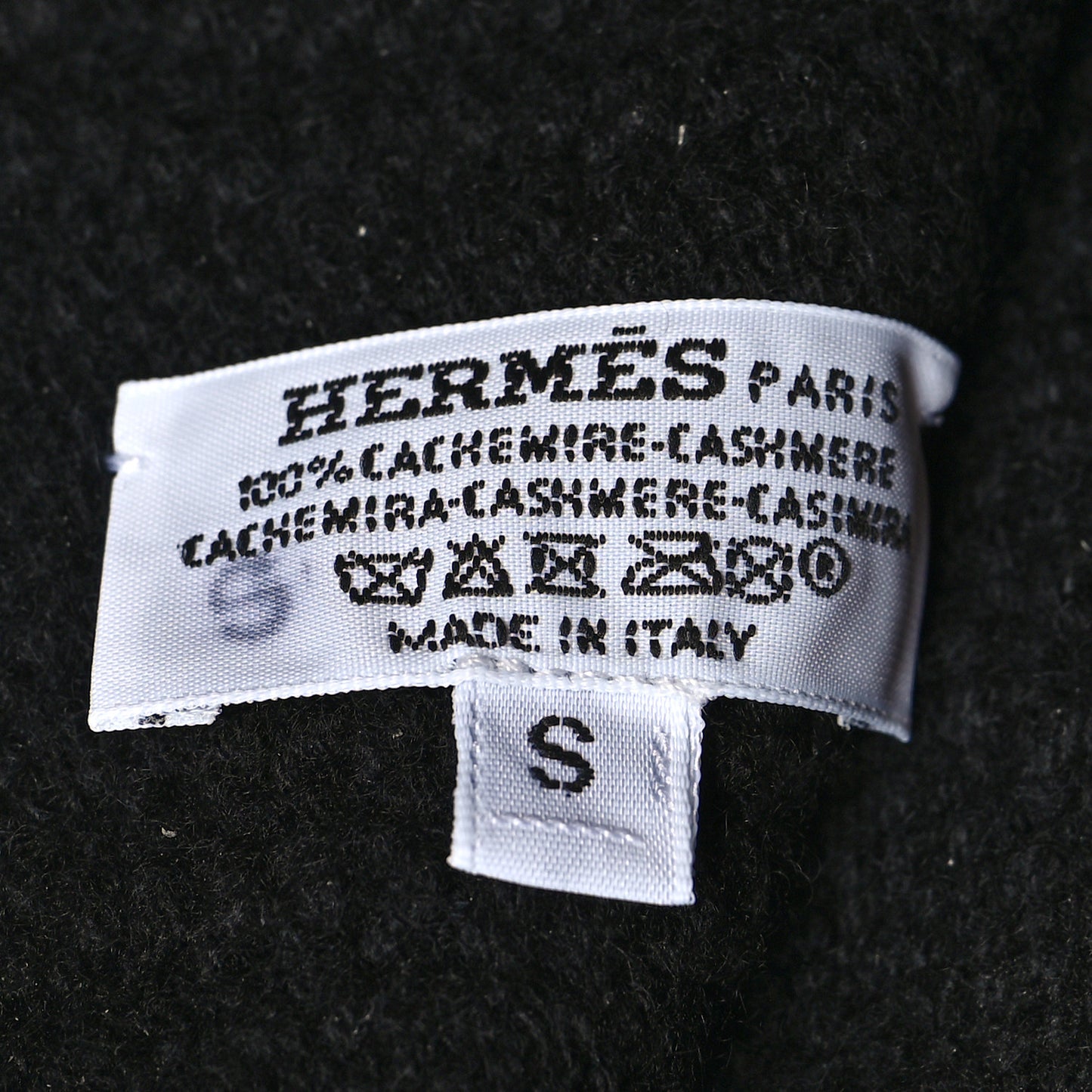 Cashmere Beanie Hat S Marine