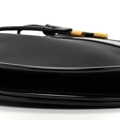 Saint Laurent Mesh Patent Daryl Shoulder Bag Black 10 of 10