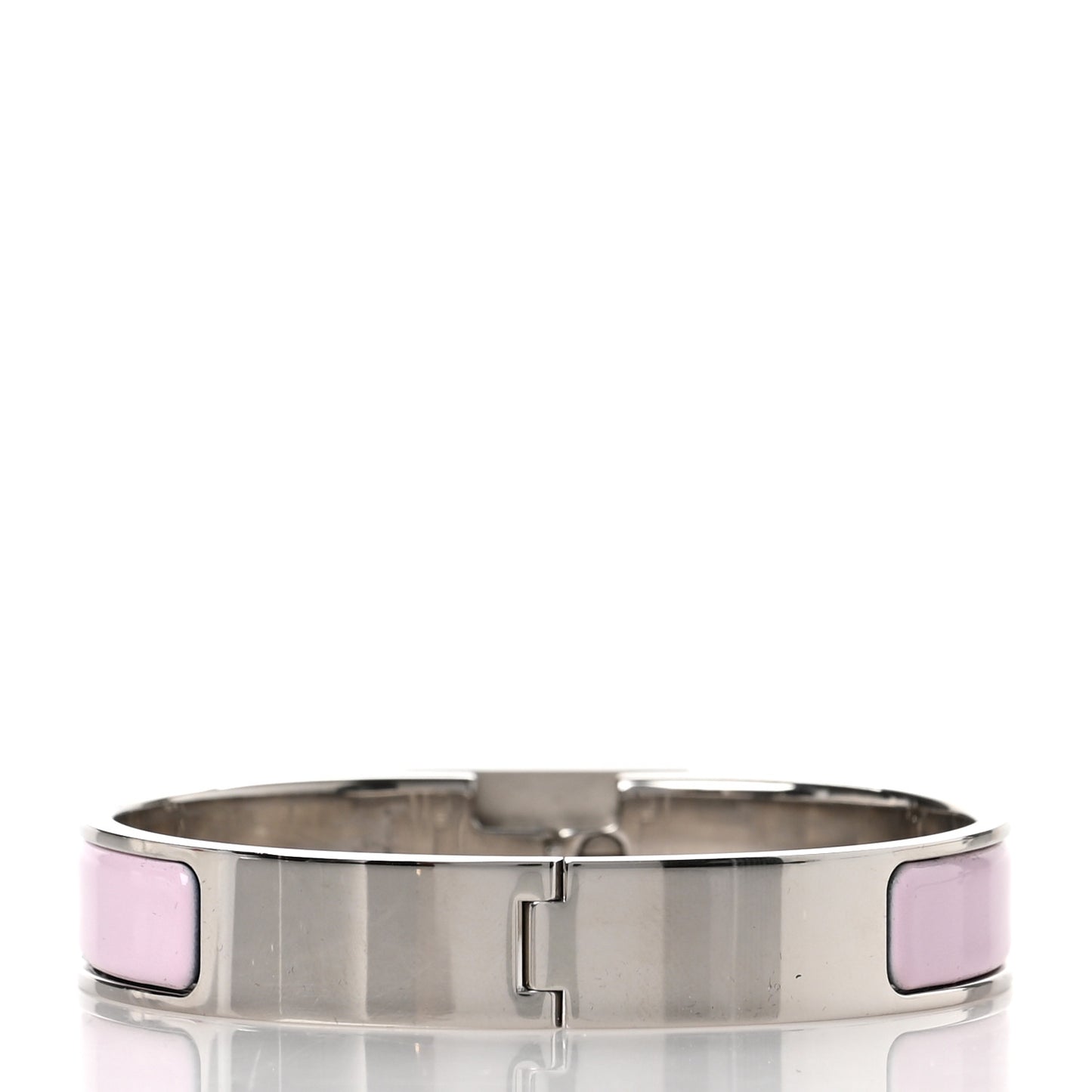 Enamel Clic Anneau Bracelet PM Rose Dragee