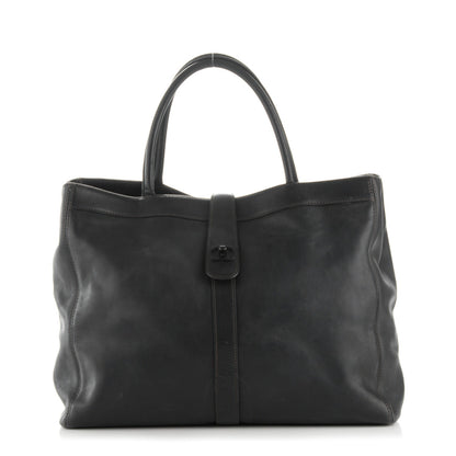 Chanel Calfskin Large Shopping Tote Black 1 of 9