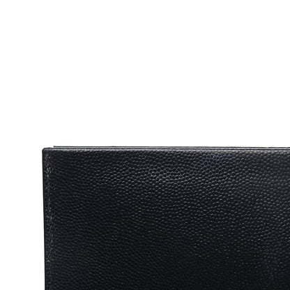 Saint Laurent Grain De Poudre Star Monogram Kate Satchel Black 10 of 11