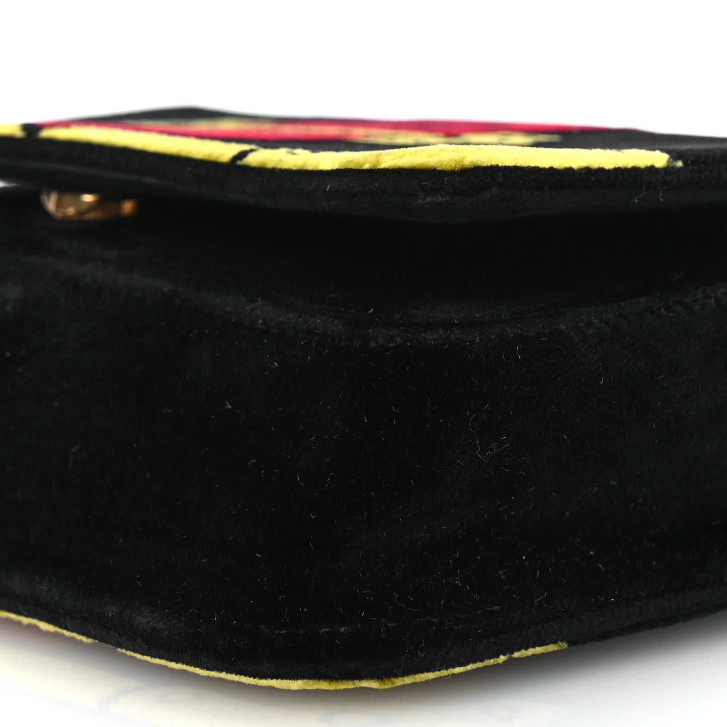 Velvet Cahier Belt Bag Black