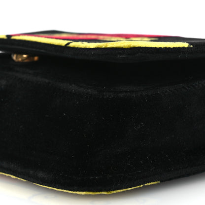 Prada Velvet Cahier Belt Bag Black 11 of 16