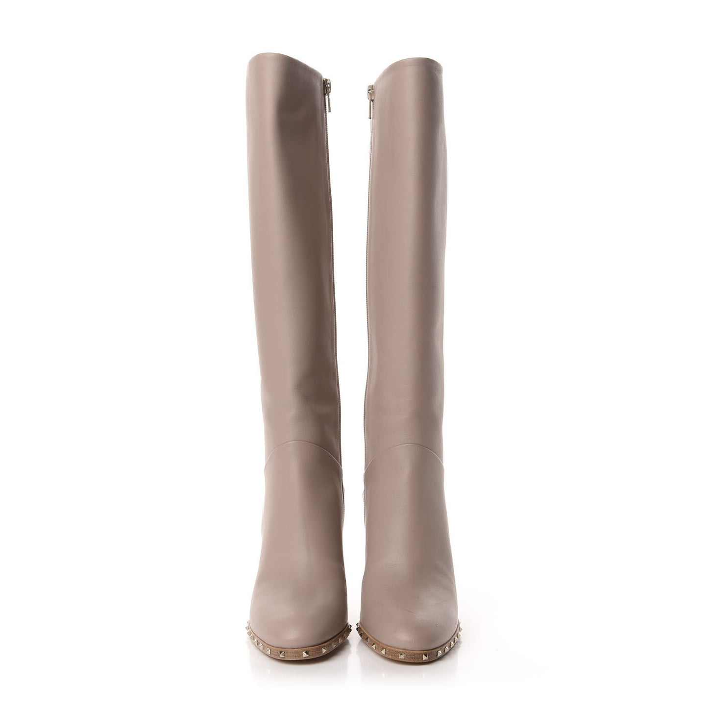 Nappa Soul Rockstud Boots 36 Poudre