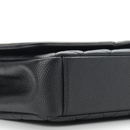 Chanel Caviar Quilted Small CC Filigree Flap Black 9 of 11