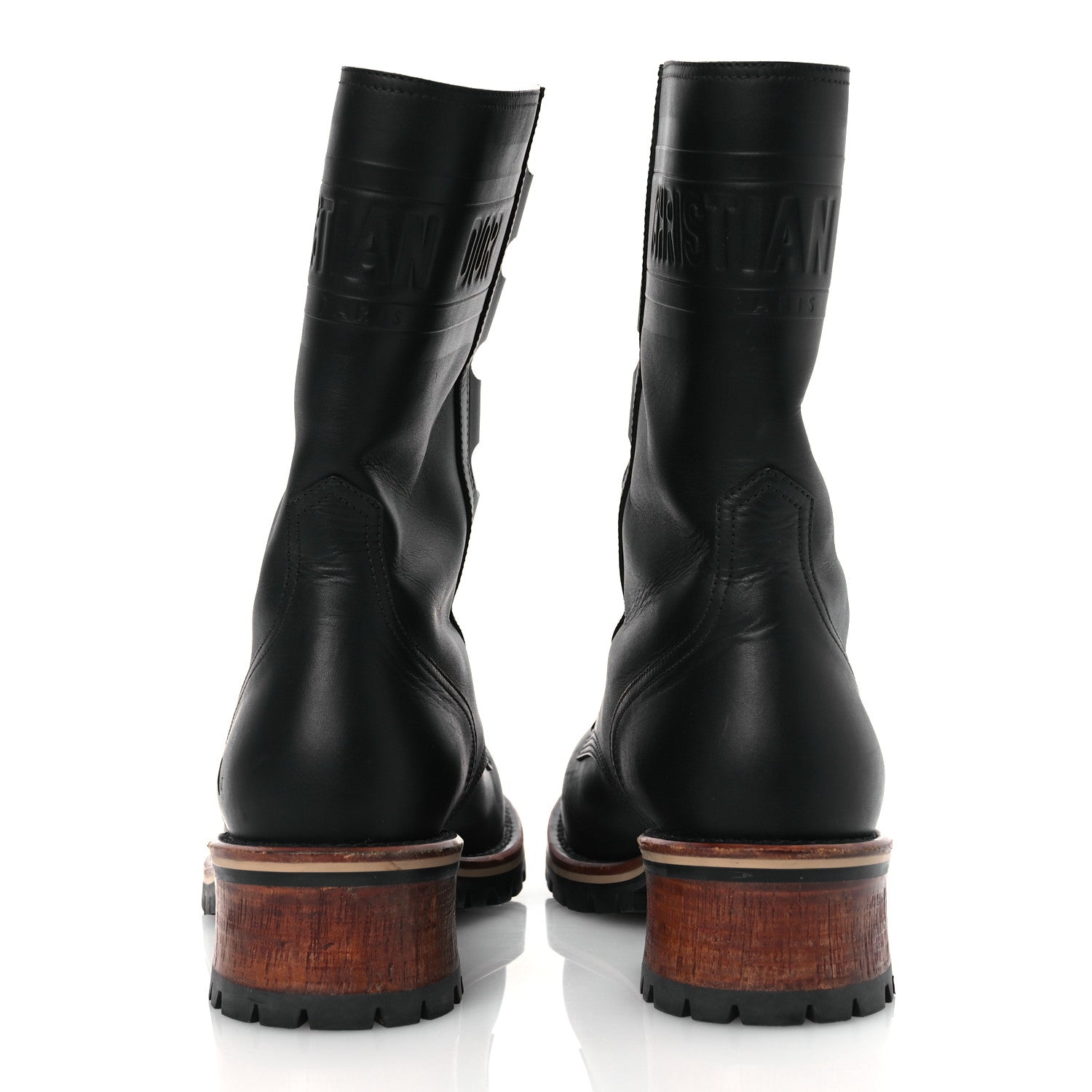 Christian Dior Calfskin Dior Quest 35mm Hiking Boots 41 Black 6 of 12
