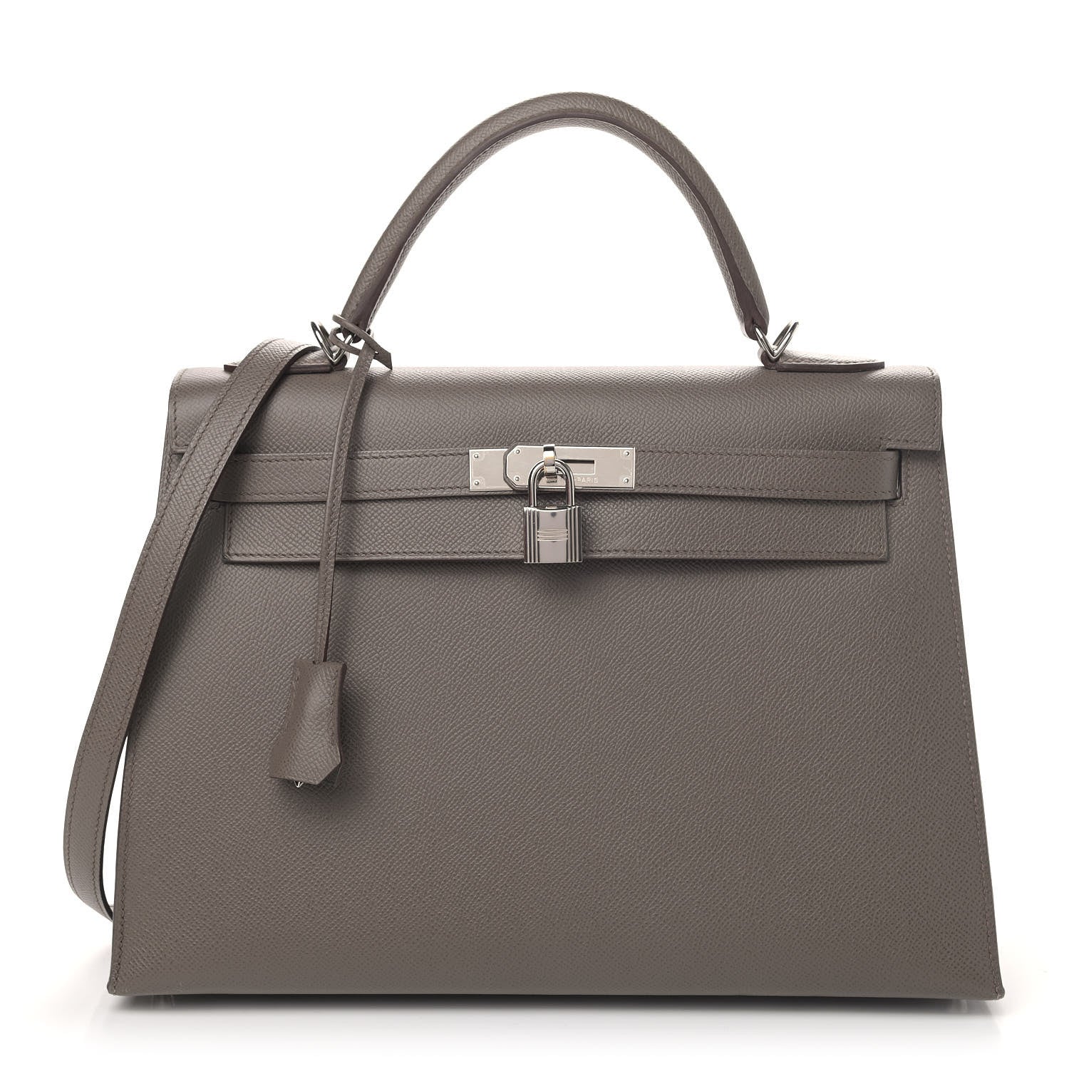 Hermes Epsom Kelly Sellier 32 Etain 1 of 41