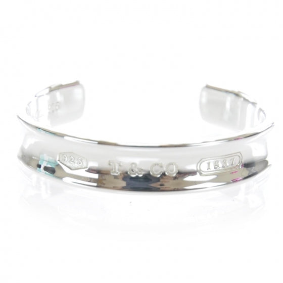 Tiffany Sterling Silver 1837 Cuff Bracelet 1 of 5