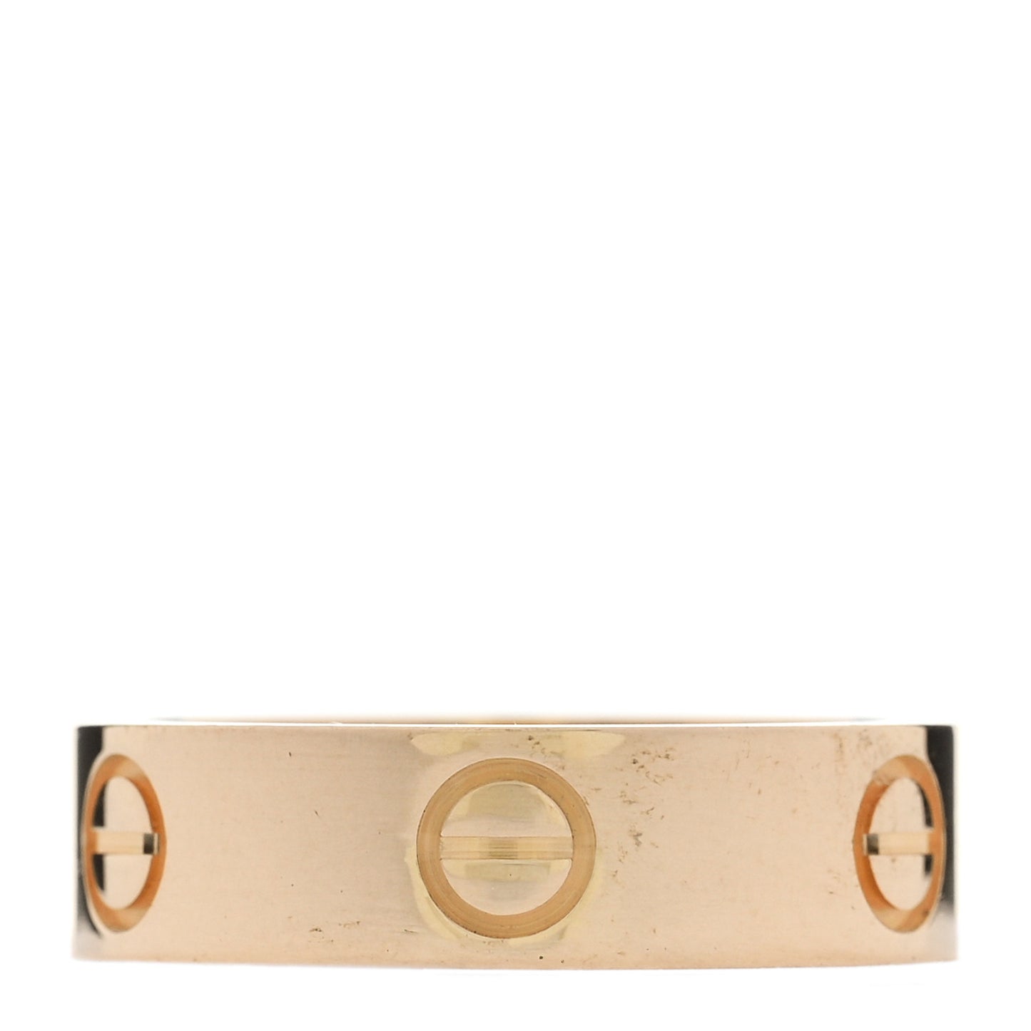 18K Yellow Gold 5.5mm LOVE Ring 56 7.75