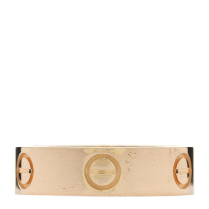 Cartier 18K Yellow Gold 5.5mm LOVE Ring 56 7.75 1 of 4