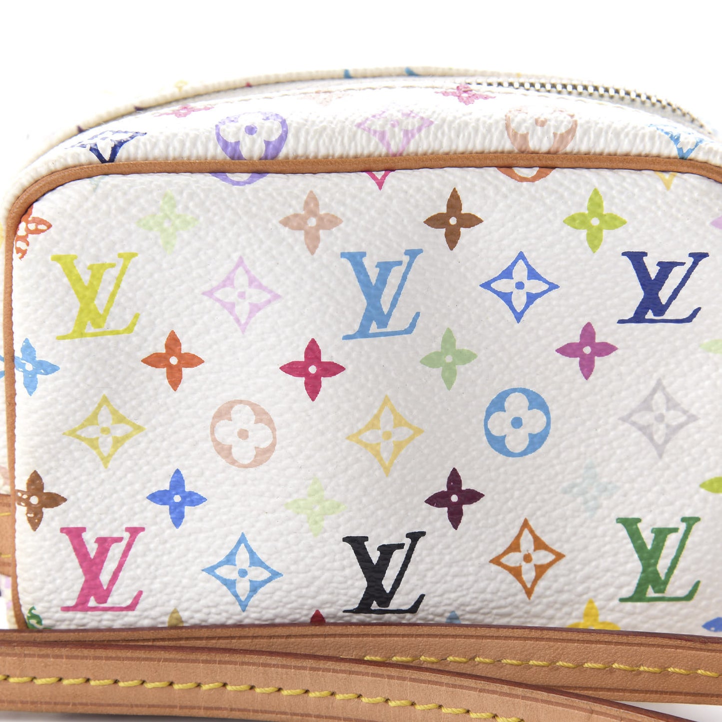 Monogram Multicolor Trousse Wapity White