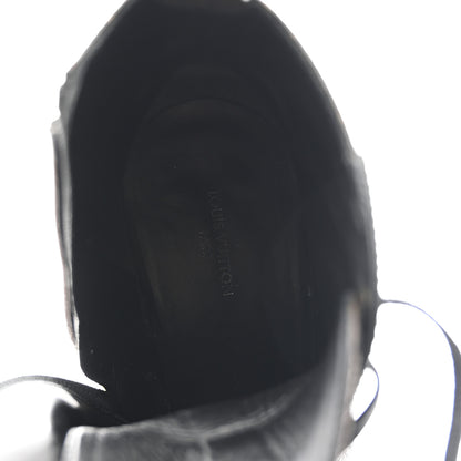 Louis Vuitton Patent Calfskin Monogram Star Trail Ankle Boots 37.5 Black 8 of 10