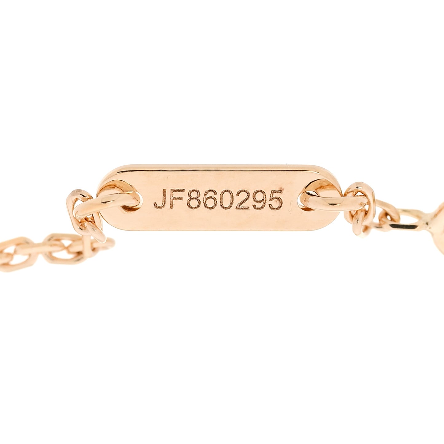 18K Yellow Gold Mother of Pearl Sweet Alhambra Bracelet