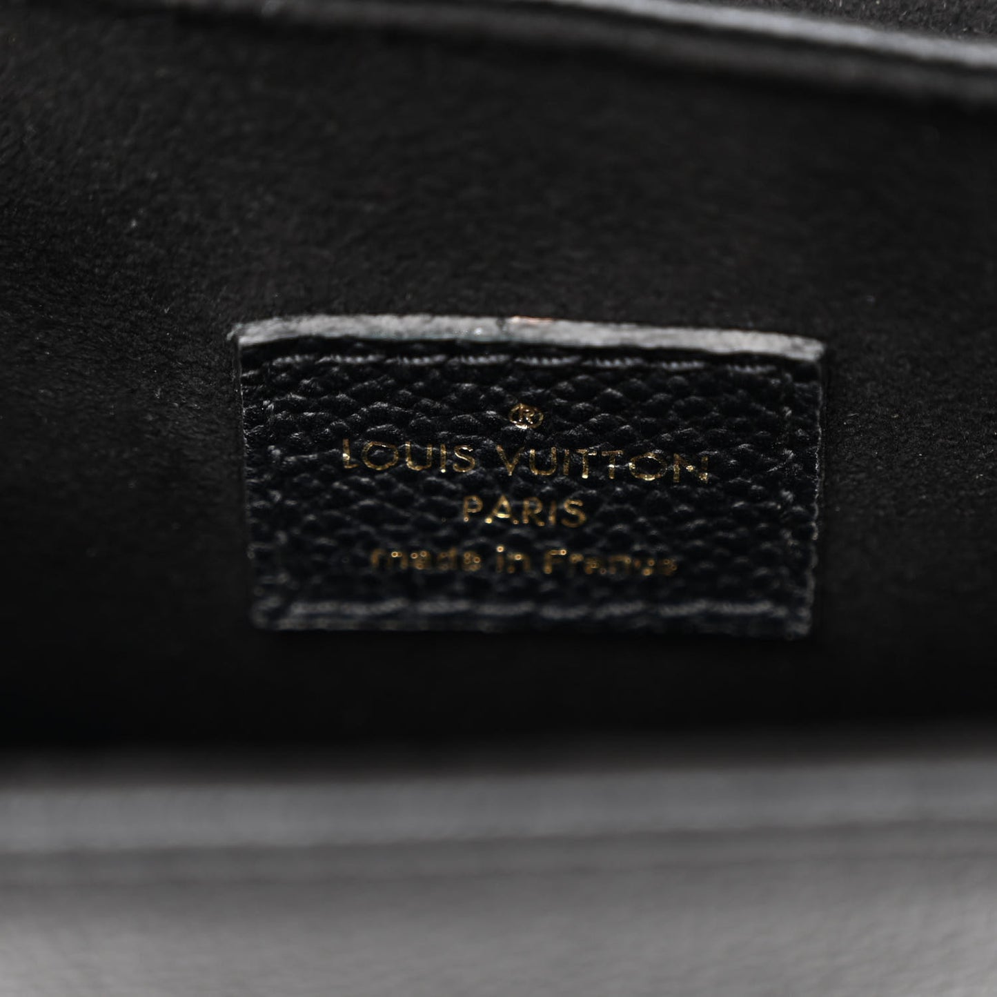 Empreinte Monogram Giant Tiny Backpack Black