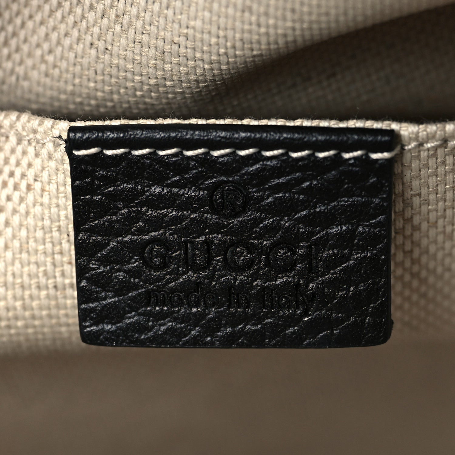 Gucci Pebbled Calfskin Soho Chain Backpack Black 6 of 12