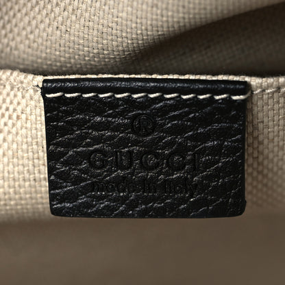 Gucci Pebbled Calfskin Soho Chain Backpack Black 6 of 12