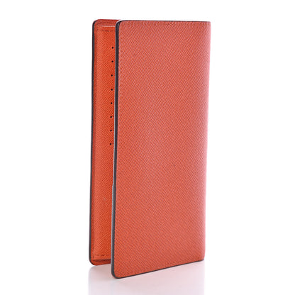 Louis Vuitton Taiga Brazza Wallet Ambre 3 of 8
