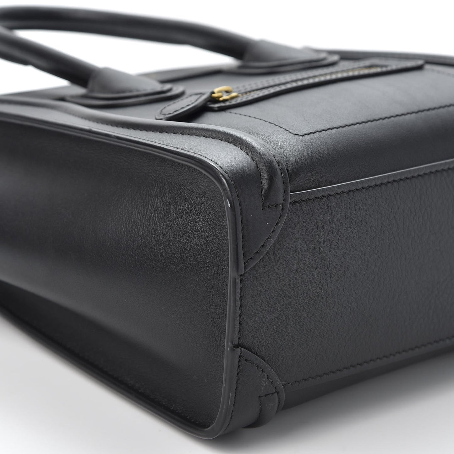 Smooth Calfskin Nano Luggage Black