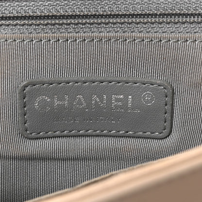 Chanel Calfskin Double Stitch Large Boy Flap Beige 6 of 9