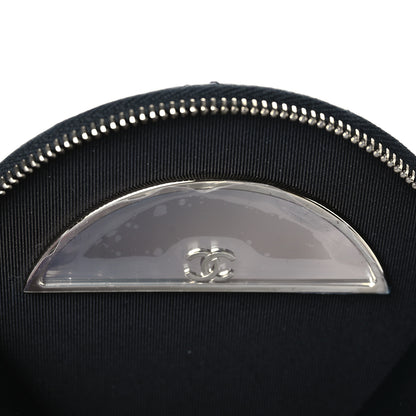 Chanel Caviar Quilted Round Handle With Care Vanity With Chain Black 7 of 13