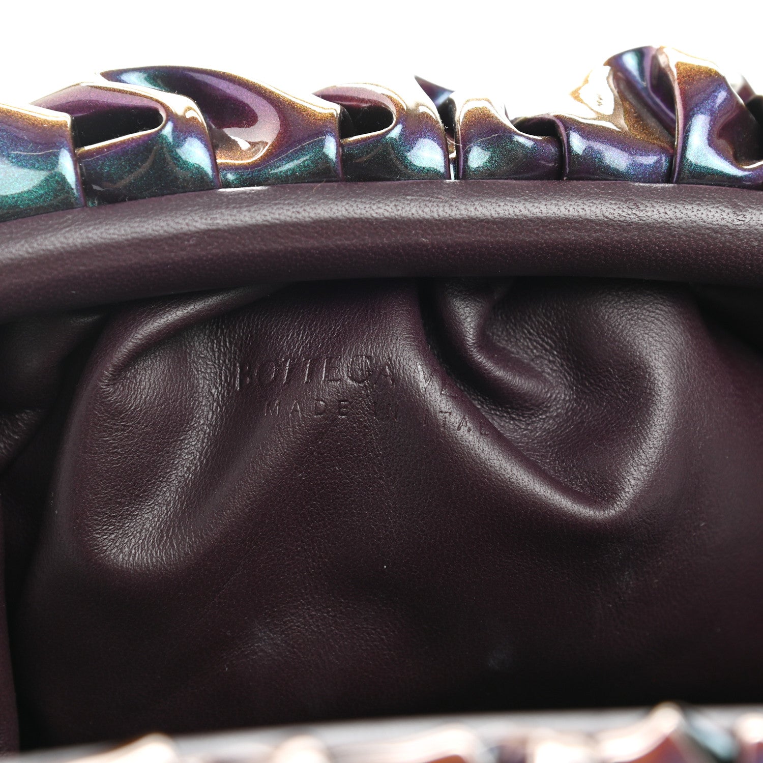 Bottega Veneta Patent Teen Pouch Holographic 6 of 8