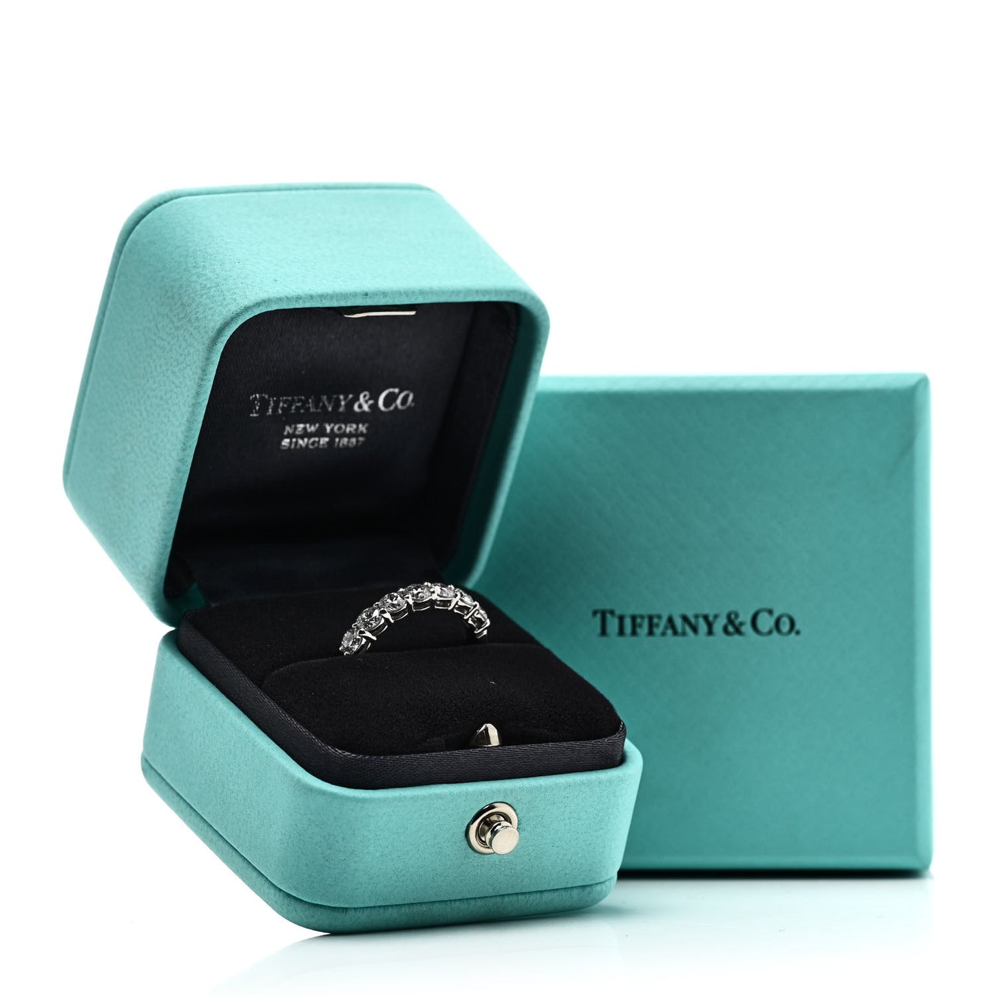 Platinum Diamond .91ctw 3.5mm Embrace Band Ring 52 6