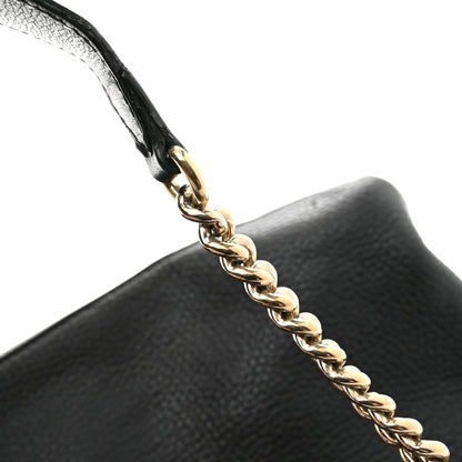 Gucci Pebbled Calfskin Medium Soho Chain Shoulder Bag Black 13 of 13
